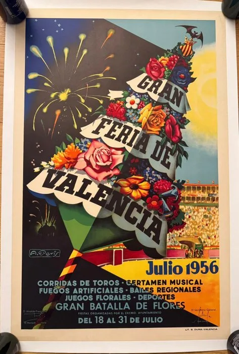 peris a - fiera valencia 1956