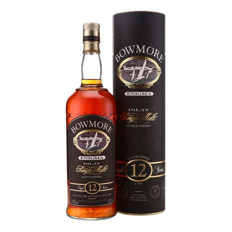 Bowmore – Enigma 12 Year Old Litre (100cl, 40.00%)