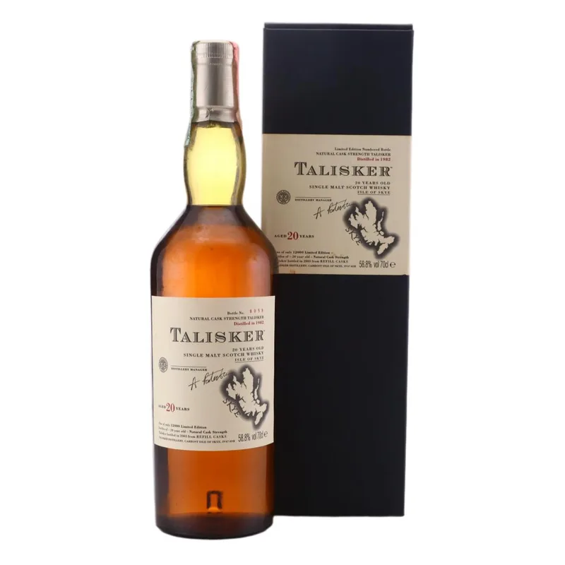 Talisker – 1982 Cask Strength 20 Year Old (70cl, 58.80%)