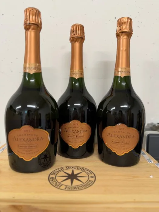 2015 Laurent-Perrier, Alexandra - Champagne Rosé, Brut, Grande Cuvée Rosé - 3 Bottles (0.75L)