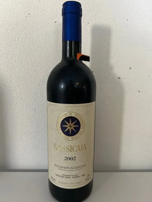 2002 Tenuta San Guido, Sassicaia - Bolgheri - 1 Bottle (0.75L)
