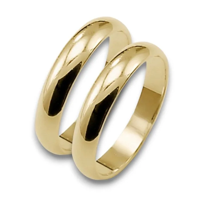 Wedding ring - 18 kt. Yellow gold - Classic wedding bands 9g