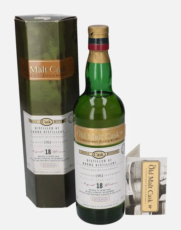 Brora – 1981 18 Year Old Douglas Laing The Old Malt Cask