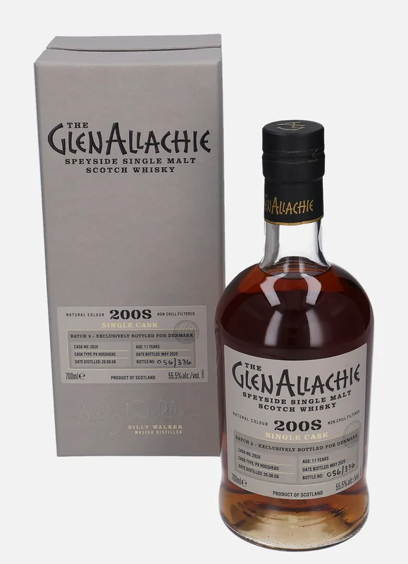 Glenallachie – 2008 11 Year Old Batch 2 (70cl, 55.5%)