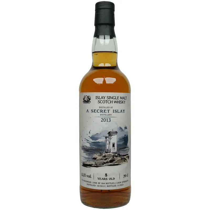 A Secret Islay Distillery 2013 Lighthouse Series Wu Dram Clan (53.3%)