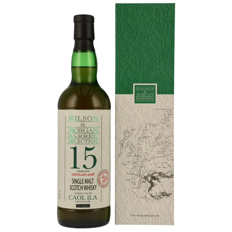 Caol Ila 15 Year Old 2008/2023 - Wilson & Morgan Barrel Selection Cask Strength