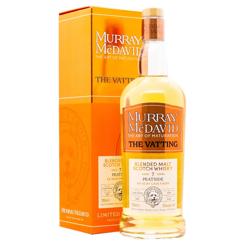Murray McDavid Peatside Aged 7 Years 2015/2023 Ex-Islay Cask Finish (70cl, 50%)