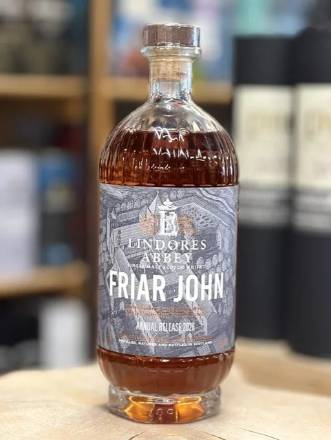 Lindores Abbey – Friar John 2026 Release Ex-Ruby Port Cask Matured (70cl, 52.5%)
