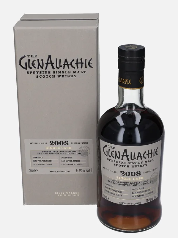 Glenallachie – 2008 14 Year Old (70cl, 54.4%)