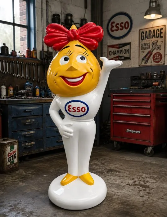 Statue, 80 cm high female statue Esso - 80 cm - polyresin