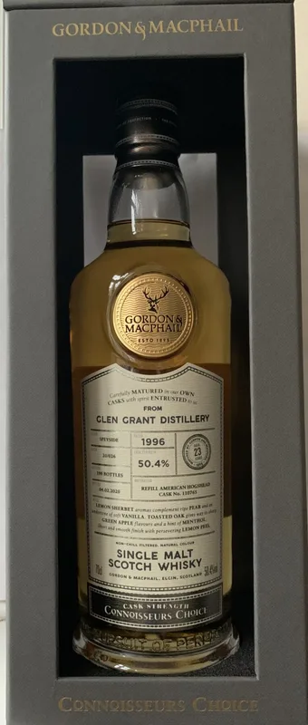 Glen Grant – 23 Year Old 2020 Single Cask Refill American Hogshead