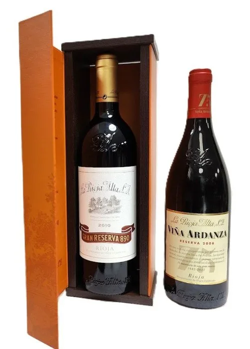 2010 La Rioja Alta, Gran Reserva 890 & 2008 Viña Ardanza - Rioja Reserva - 2 Bottles (0.75L)