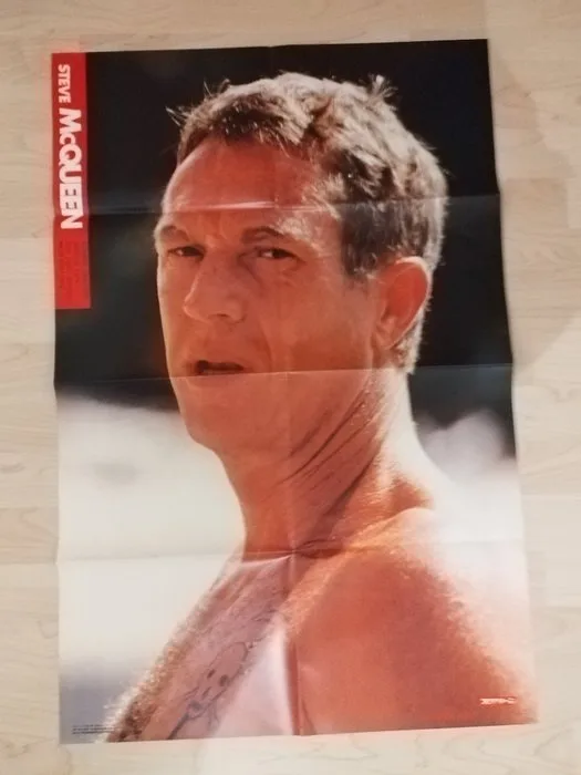 Steven McQueen - Original Vintage Poster / Screen 1974 - 1970s