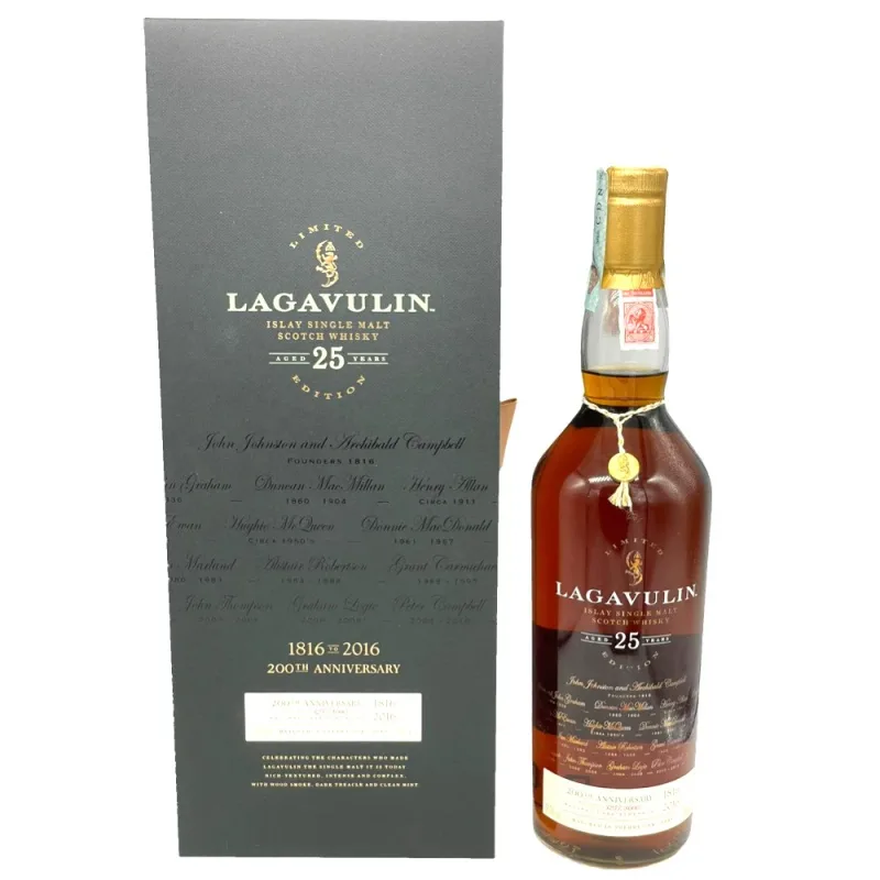Lagavulin – 25 Years Old 200th Anniversary (70cl, 51.7%)