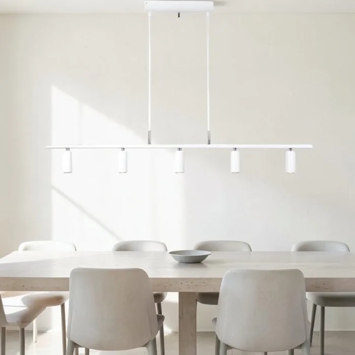 Belid - Joakim Fihn - Pendant ceiling lamp - CATO 5 Linear Pendant - Metal - Longtable Light