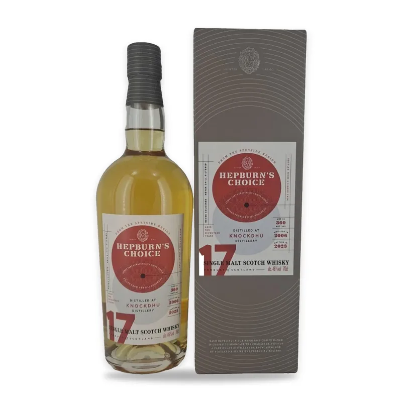 Hunter Laing's Hepburn's Choice Knockdhu 17 Year Old