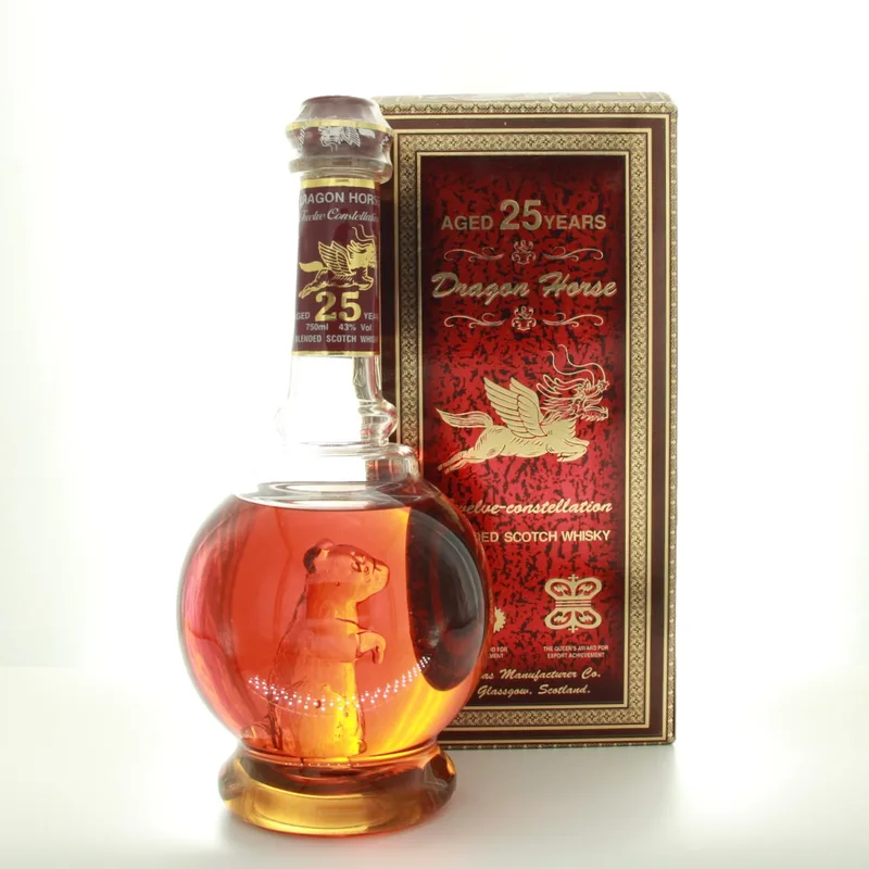 Dragon Horse 25 Years Old Twelve-Constillation The Rat (75cl, 43%)