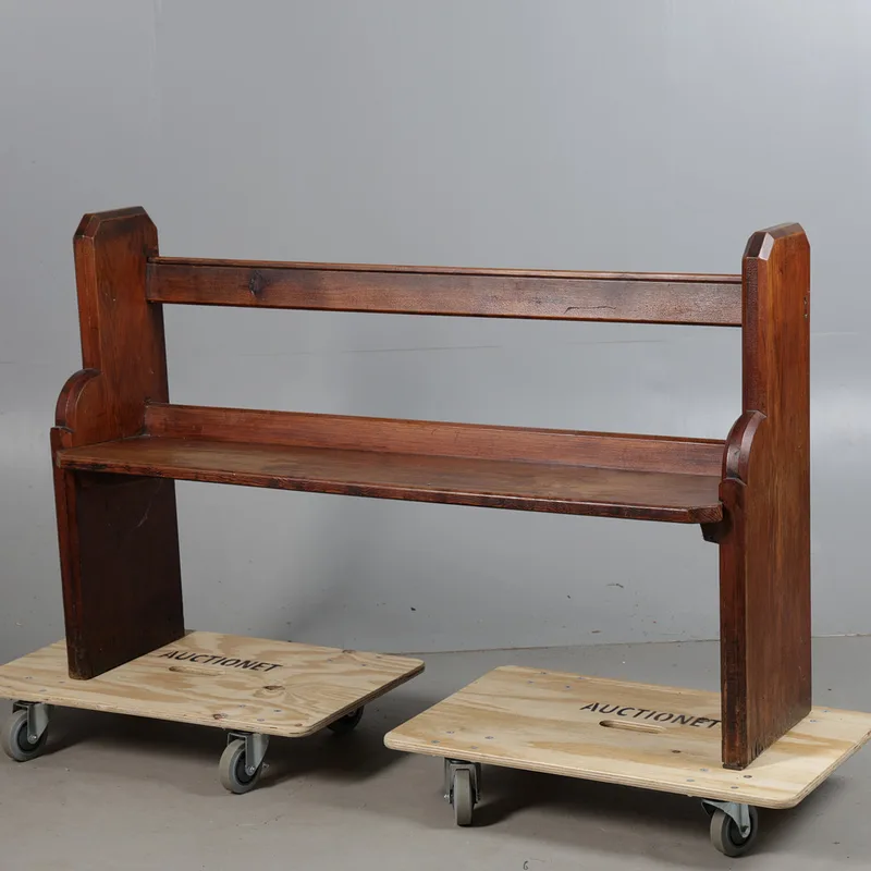 A Victorian Pine Pew