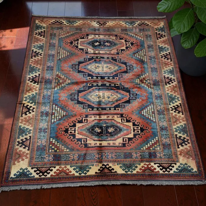 Kazak Bordjalu - Rug - 214 cm - 184 cm - Kazak Bordjalu