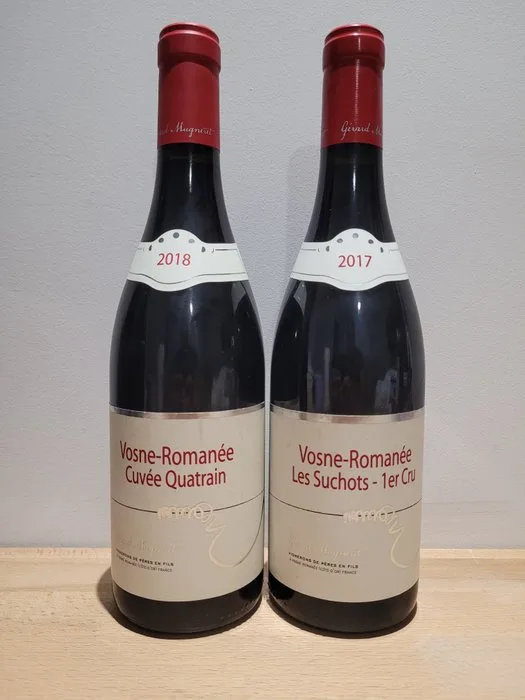 2018 Gérard Mugneret "Cuvée Quatrain" & 2017 "Les Suchots" 1° Cru - Vosne-Romanée - 2 Bottles (0.75L)