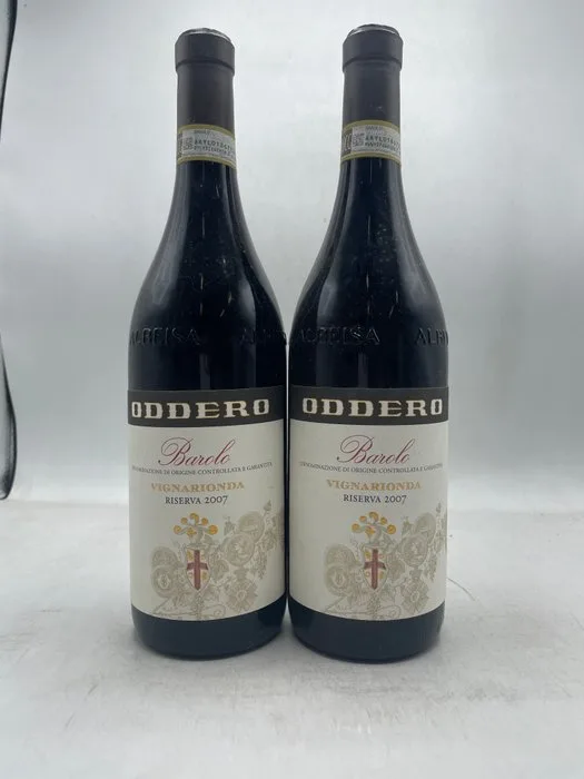 2007 Oddero Vignarionda - Barolo Riserva - 2 Bottles (0.75L)