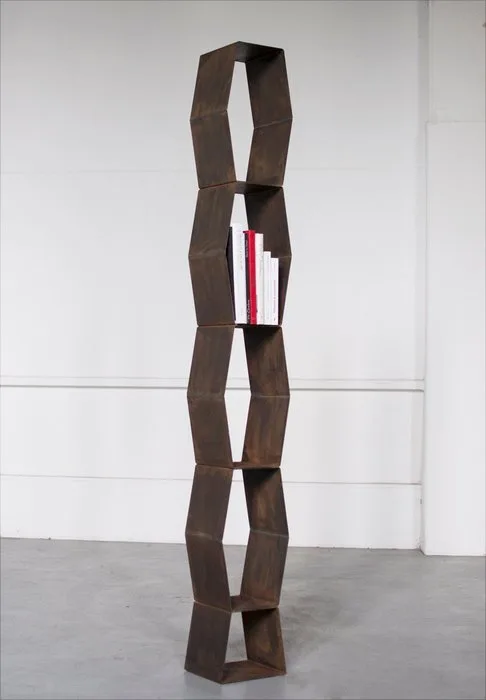 Pol Quadens - Bookcase - Steel