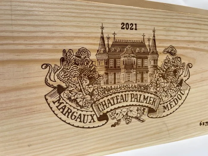 2021 Chateau Palmer - Bordeaux, Margaux 3ème Grand Cru Classé - 6 Bottles (0.75L)