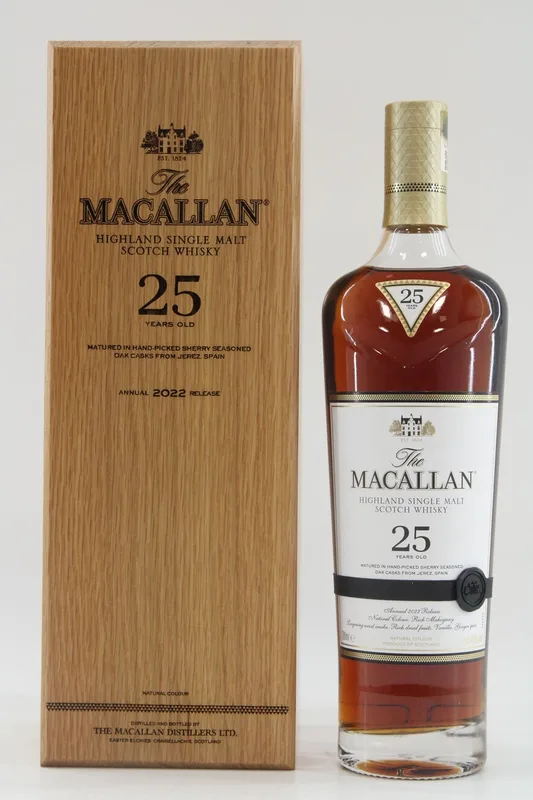 Macallan – 25 Years Old – Sherry Oak – 2022 Release