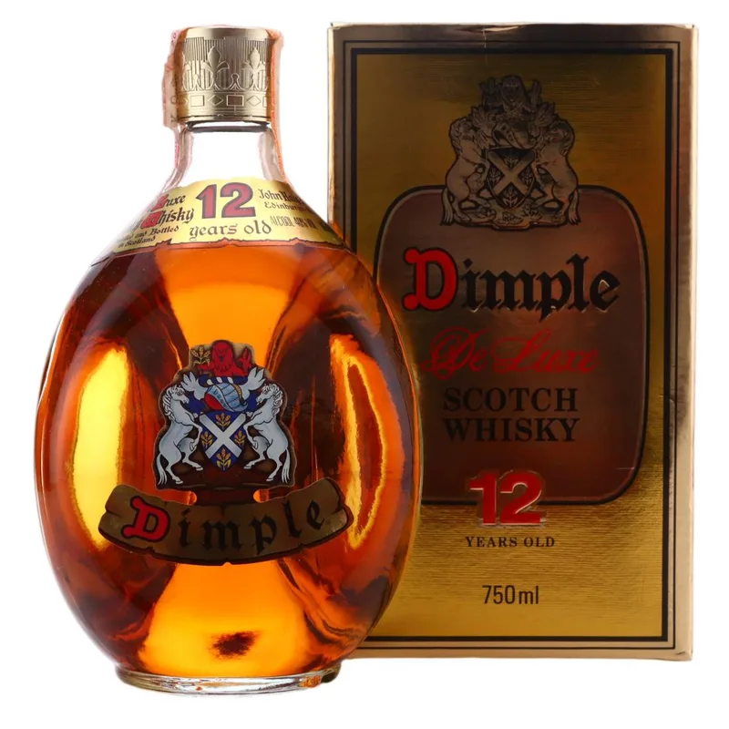 Dimple 12 Year Old De Luxe Scotch Whisky (75cl, 40.00%)