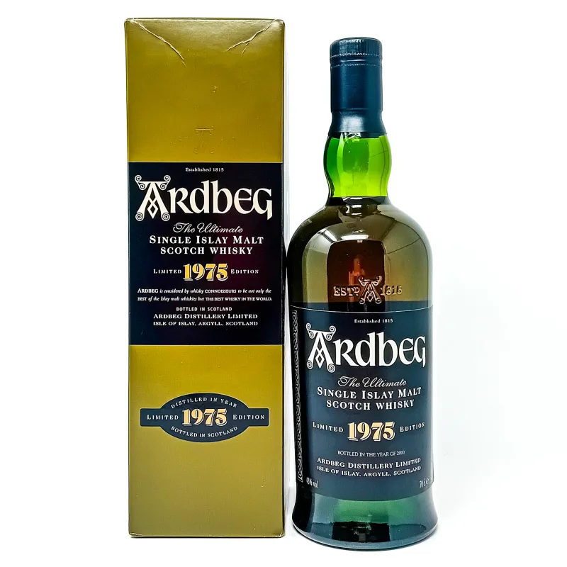 Ardbeg – 1975 Limited Edition (Bottled 2000) Single Malt Scotch Whisky (70cl, 43%)