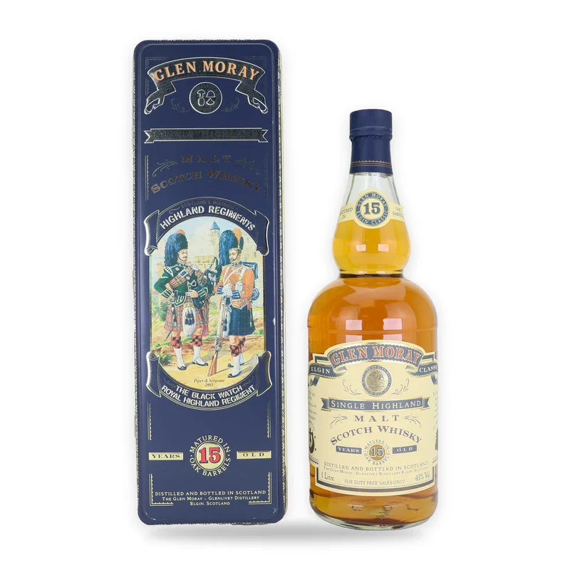 Glen Moray 15 Years Old – Highland Regiments