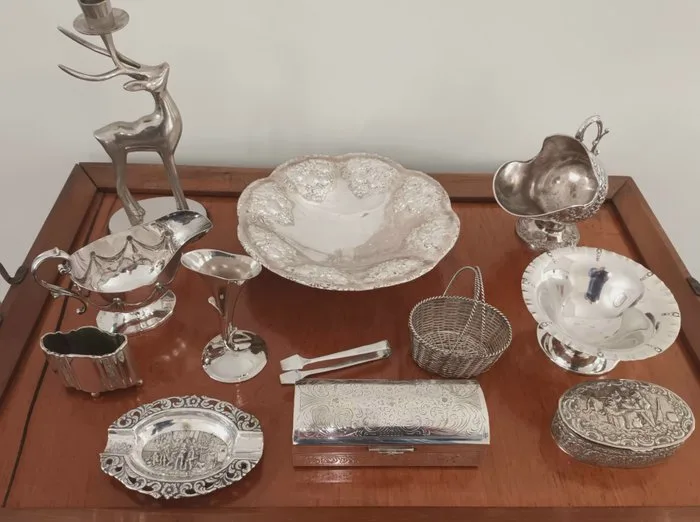 Platter (12) - Silverplated - Interesting Collection
