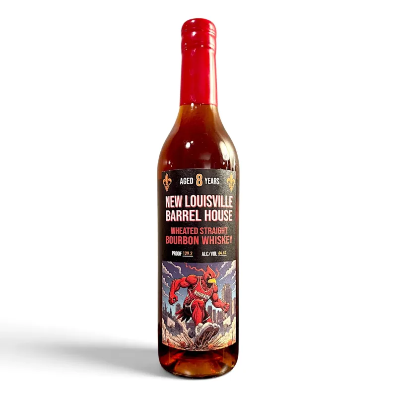New Louisville Whiskey Co – 8 Year Old Cask Strength Single Barrel #W81 'Return of Villezilla' Straight Bourbon