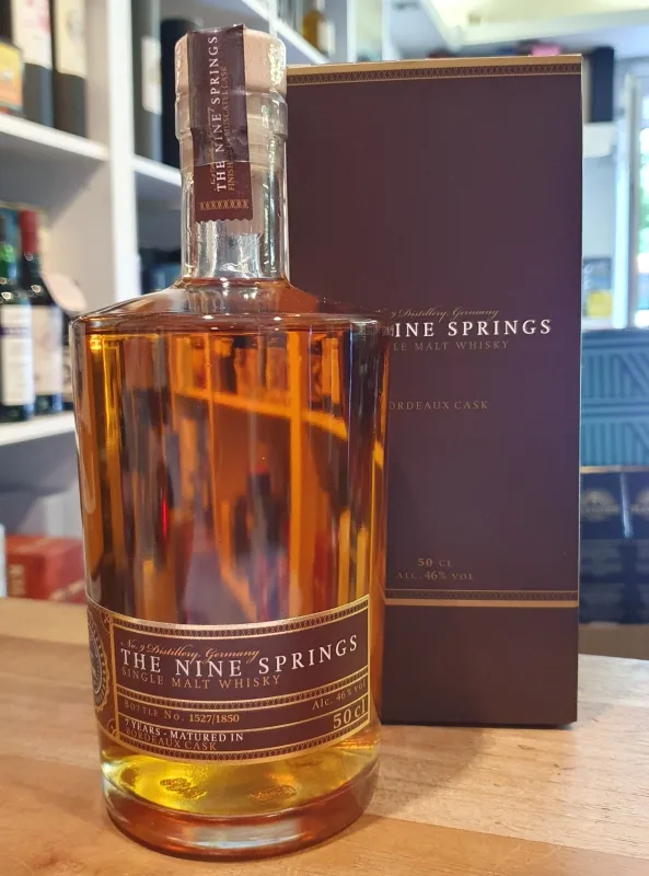 The Nine Springs Bordeaux 7 Year Old Single Cask (50cl, 46%)
