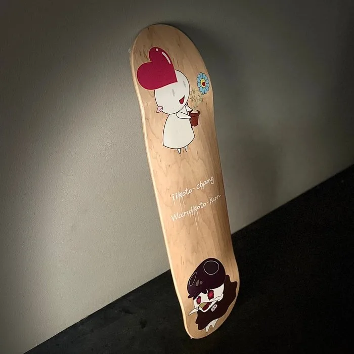 Takashi Murakami (1962) - Likoto-chan, Waruikoto-kun Skate Deck