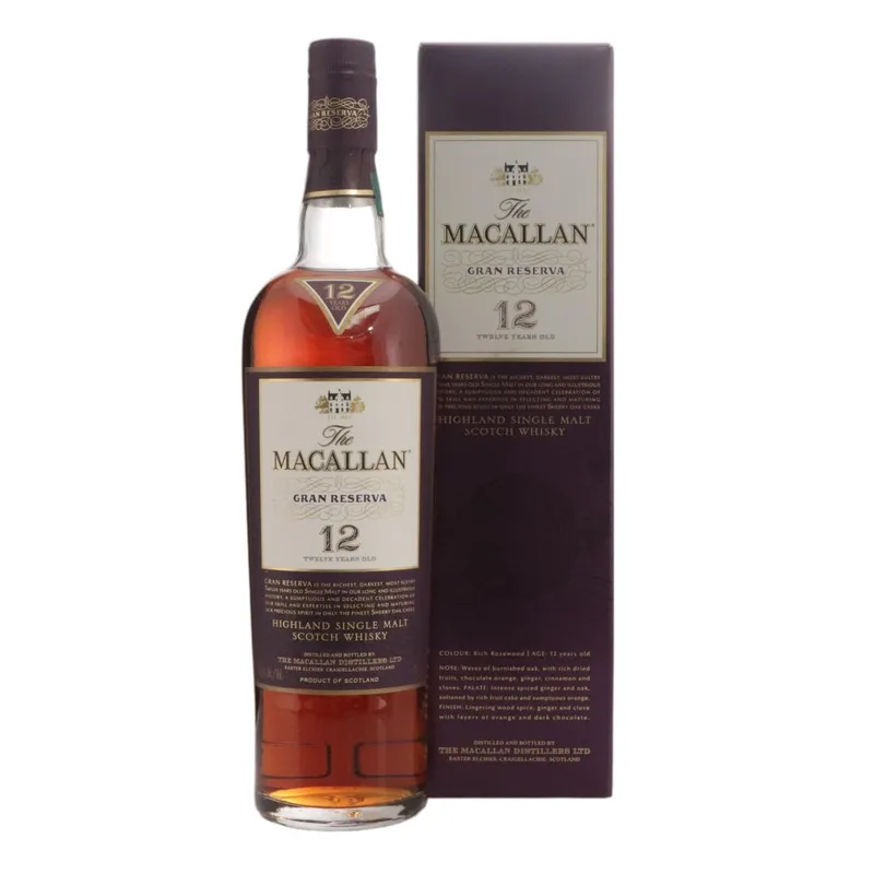 Macallan – Gran Reserva 12 Year Old