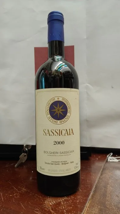 2000 Tenuta San Guido Sassicaia - Super Tuscans - 1 Bottle (0.75L)