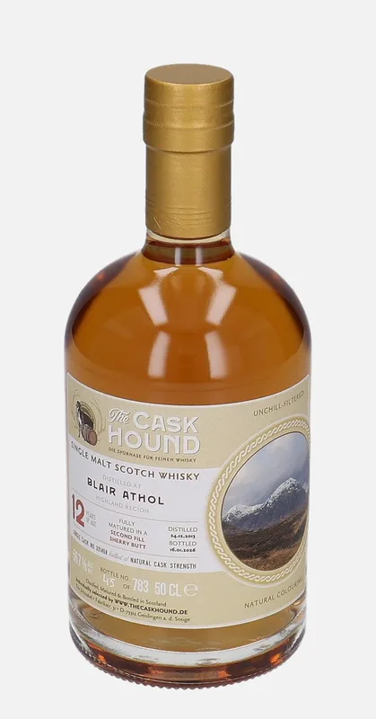 Blair Athol – 2013 12 Year Old The Caskhound (50cl, 56.7%)