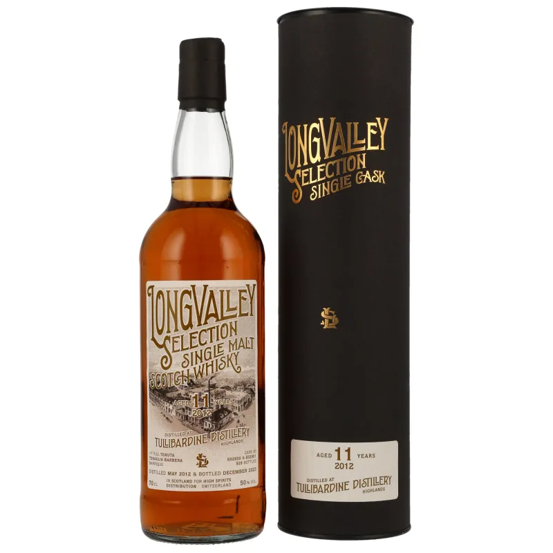 Tullibardine – 2012/2024 11 Year Old Tenuta Tenaglia Barbera Barrique #652950 & 652951 LongValley Selection
