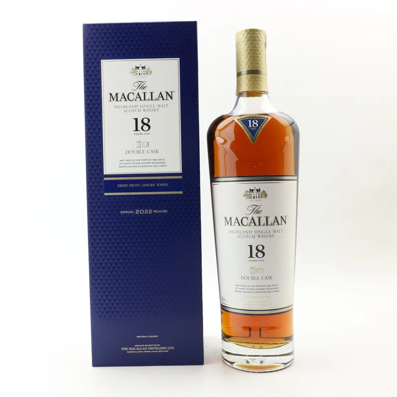 Macallan – 18 Year Old Double Cask 2022 Release (70cl, 43%)