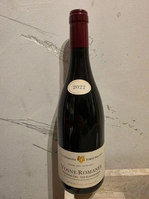 2022 Domaine Forey Père & Fils "Les Gaudichots" - Vosne-Romanée 1er Cru - 1 Bottle (0.75L)