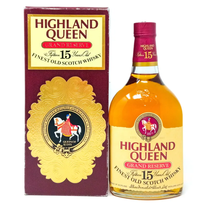 Highland Queen 15 Year Old Grand Reserve Blended Scotch Whisky (75cl, 43%)