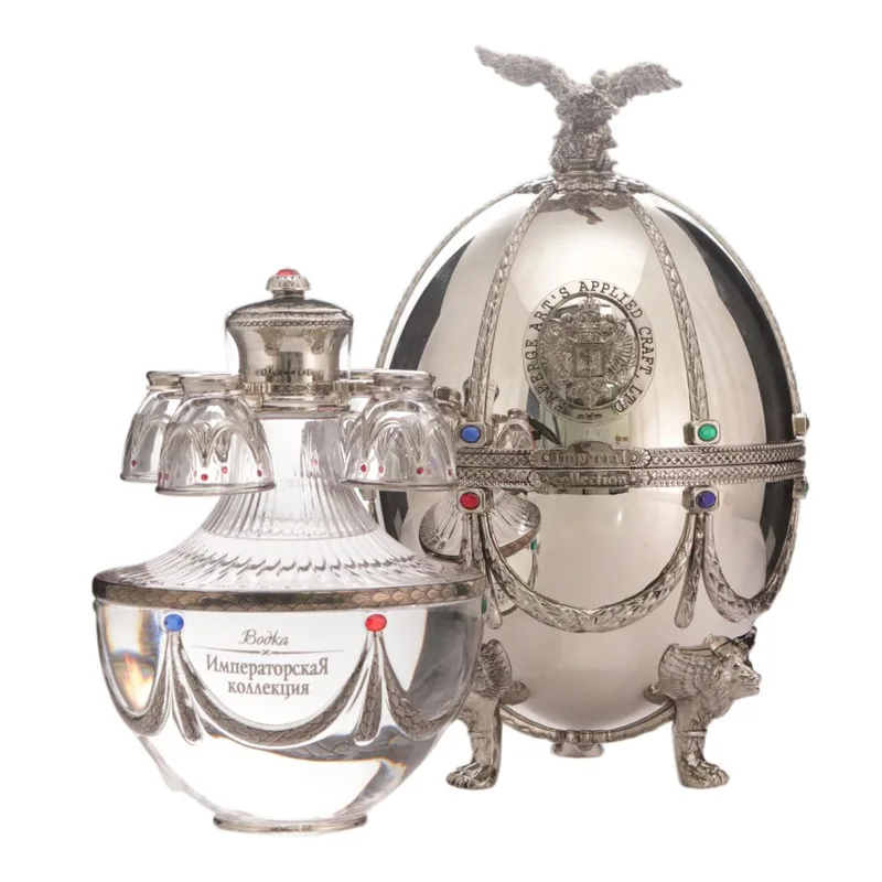 Faberge Art's Applied Craft Imperial Collection Super Premium Vodka