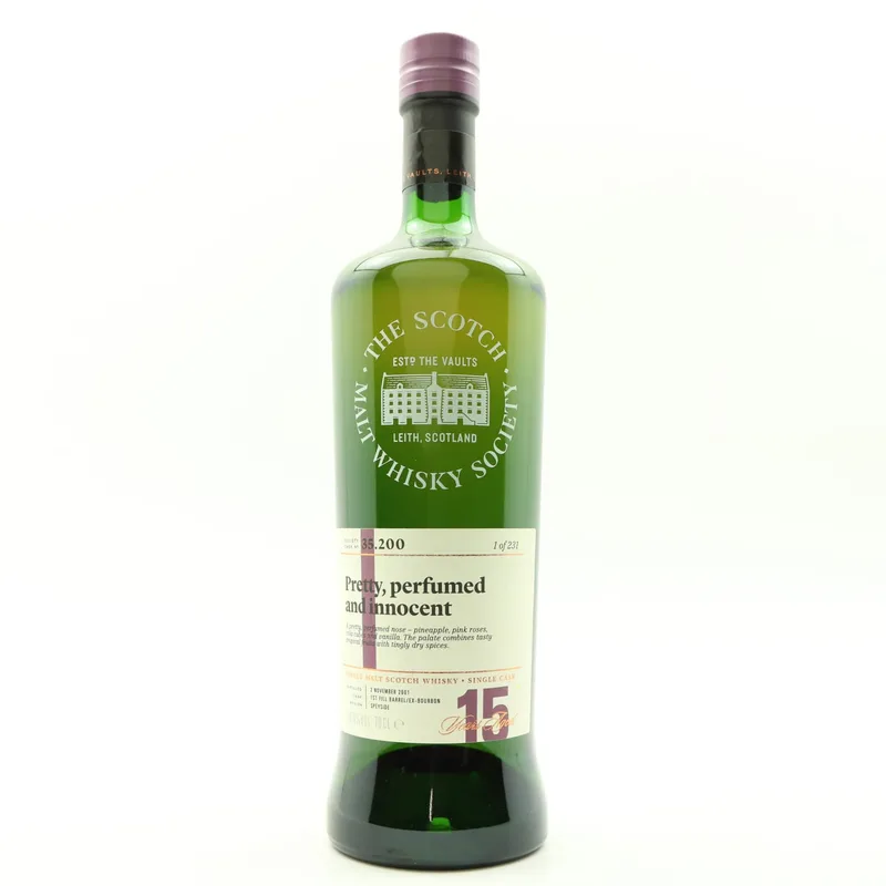 SMWS 35.200 Glen Moray 2001 15 Year Old (70cl, 58.6%)