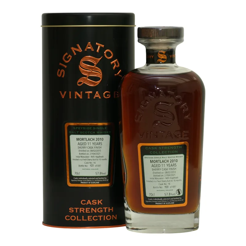 Mortlach – 2010 11 Year Old Sherry Cask Finish Signatory