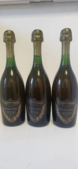 Moët et Chandon "Saran Nature" - Champagne - 3 Bottles (0.73L)