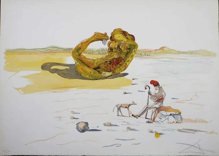 Salvador Dali (1904-1989) - Time - Desert Watch