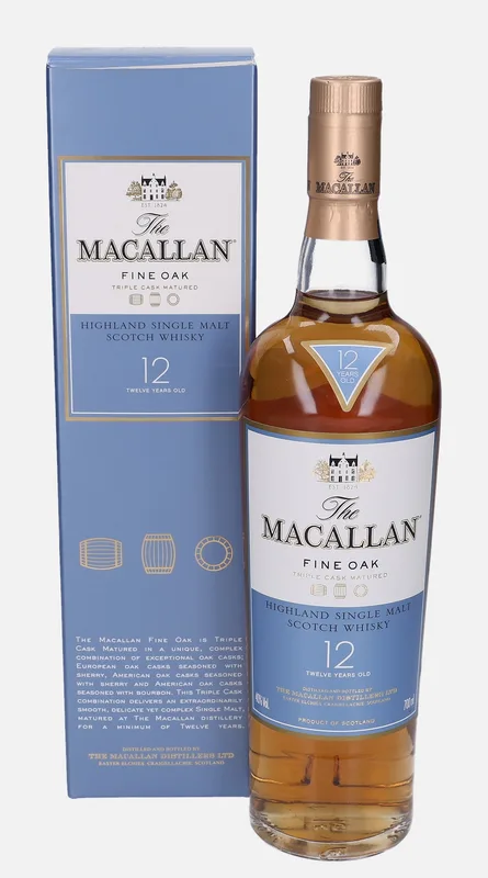 Macallan – 12 Year Old Fine Oak Triple Cask Matured
