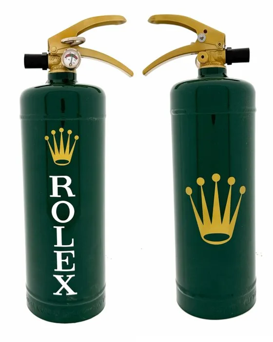 Kevin Art - Fire extinguisher Rolex Splash
