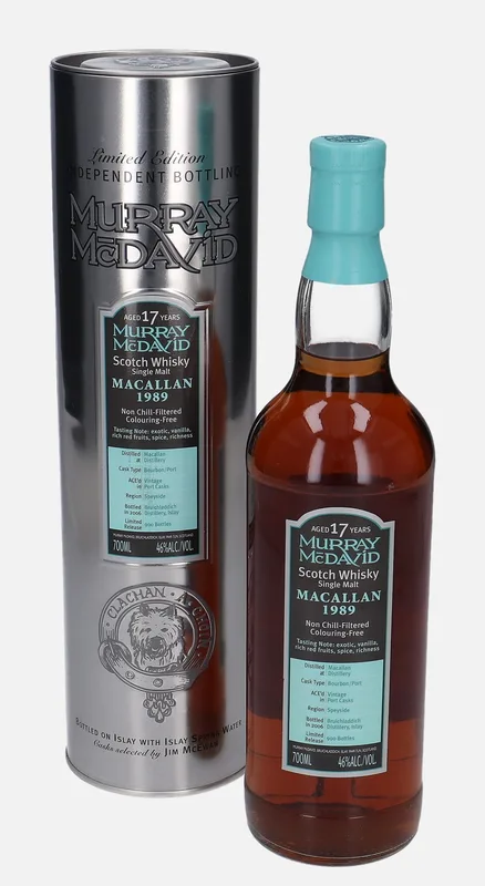 Macallan – 1989 17 Year Old Murray McDavid